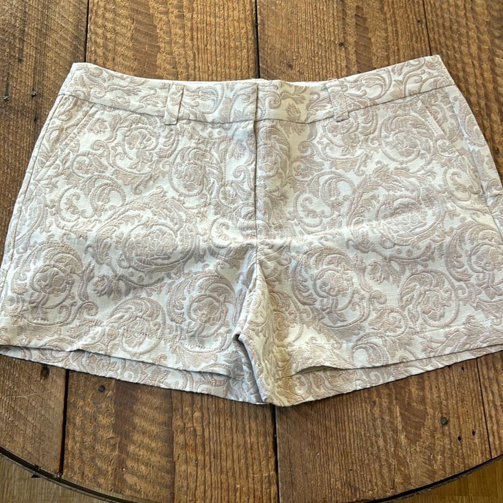 Loft flat front shorts size 10